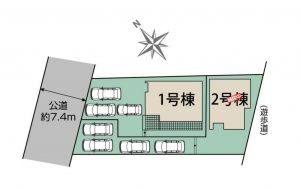 豊田市宝町、新築一戸建ての画像です