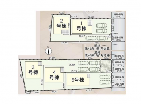 豊田市井上町、新築一戸建ての画像です