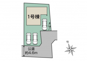 豊田市平戸橋町、新築一戸建ての画像です