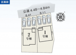 豊田市荒井町、新築一戸建ての画像です