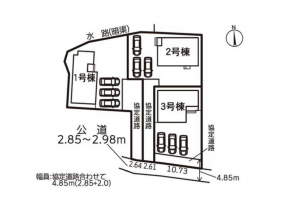 豊田市貝津町、新築一戸建ての画像です