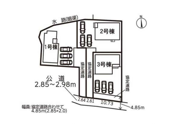 豊田市貝津町、新築一戸建ての画像です