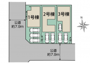豊田市高上、新築一戸建ての画像です