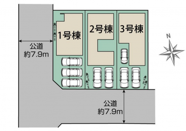 豊田市高上、新築一戸建ての画像です