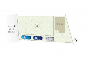 豊田市竹町、新築一戸建ての画像です