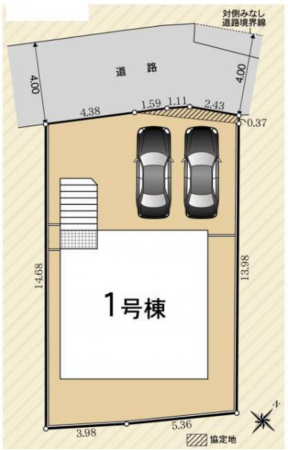 豊田市宮町、新築一戸建ての画像です