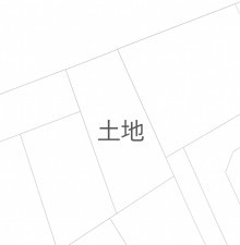 豊田市西中山町、土地の間取り画像です