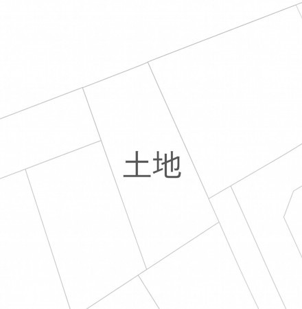 豊田市西中山町、土地の間取り画像です