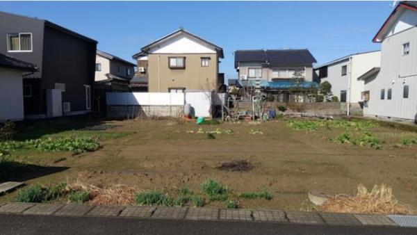 福井市下森田新町、土地の間取り画像です