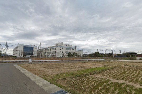 福井市定正、土地の前面道路を含む現地写真画像です