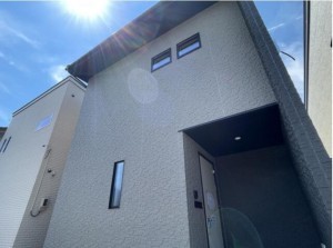 福井市寺前町、新築一戸建ての外観画像です