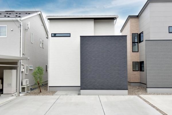 福井市上野本町、新築一戸建ての外観画像です