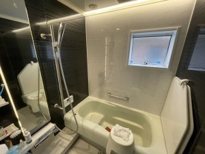福井市新田塚、中古一戸建ての風呂画像です