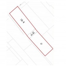 坂井市春江町針原、土地の間取り画像です