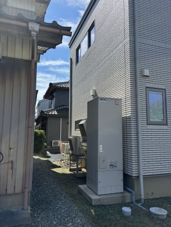 坂井市春江町沖布目、中古一戸建ての外観画像です