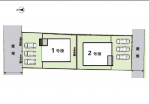 福井市八重巻中町、新築一戸建ての画像です