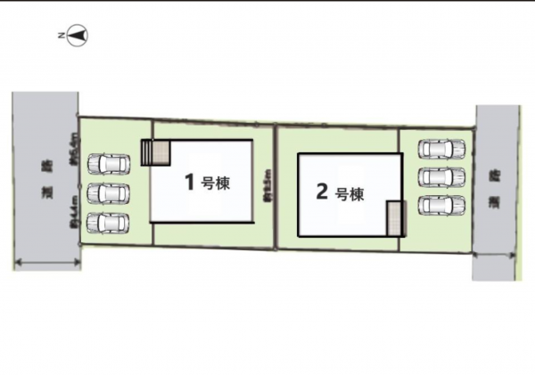 福井市八重巻中町、新築一戸建ての画像です