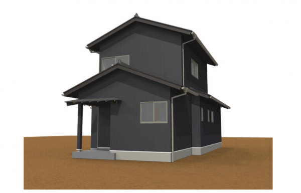 福井市つくし野、中古一戸建ての外観画像です