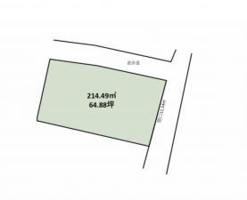 坂井市春江町西太郎丸、土地の間取り画像です