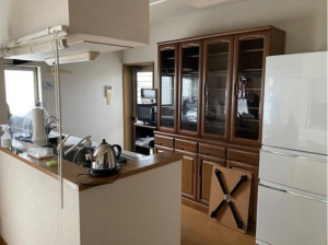坂井市春江町田端、中古一戸建てのキッチン画像です