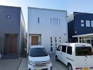 福井市新田塚、中古一戸建ての外観画像です