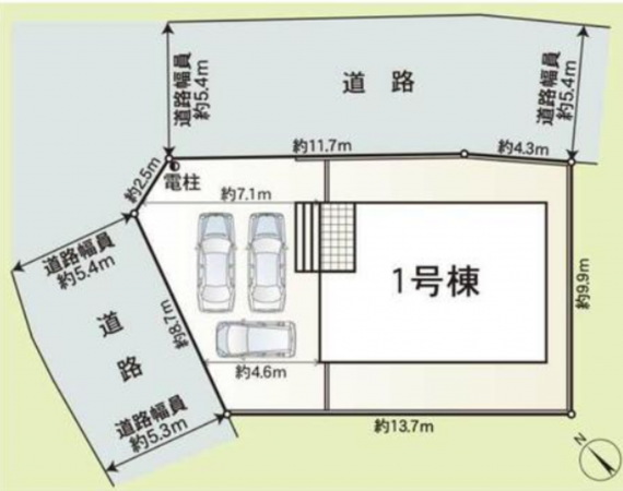 坂井市春江町正蓮花、新築一戸建てのその他画像です