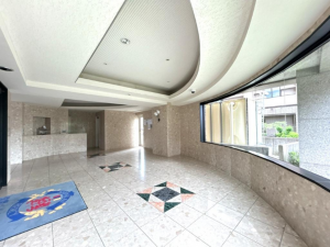福井市文京、マンションのエントランス画像です