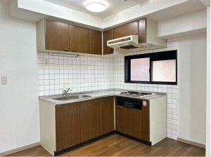 福井市文京、マンションのキッチン画像です