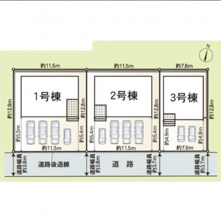 福井市月見、新築一戸建てのその他画像です