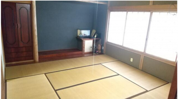 福井市手寄、中古一戸建ての寝室画像です
