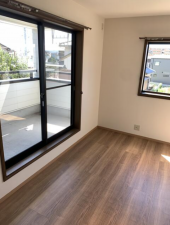 福井市渕、中古一戸建ての寝室画像です