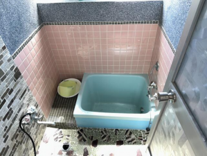 福井市蓑町、中古一戸建ての風呂画像です