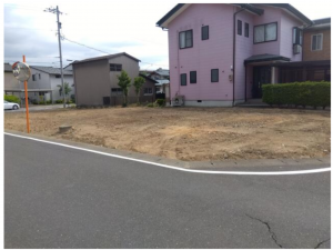 福井市大島町、土地の外観画像です