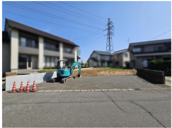 福井市大島町、土地の外観画像です