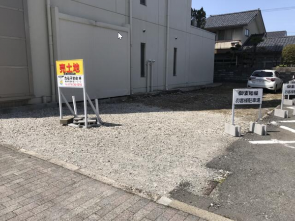 福井市松本、土地の外観画像です
