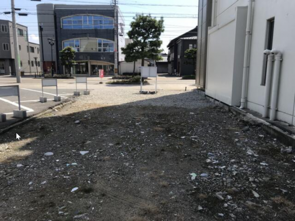 福井市松本、土地の外観画像です
