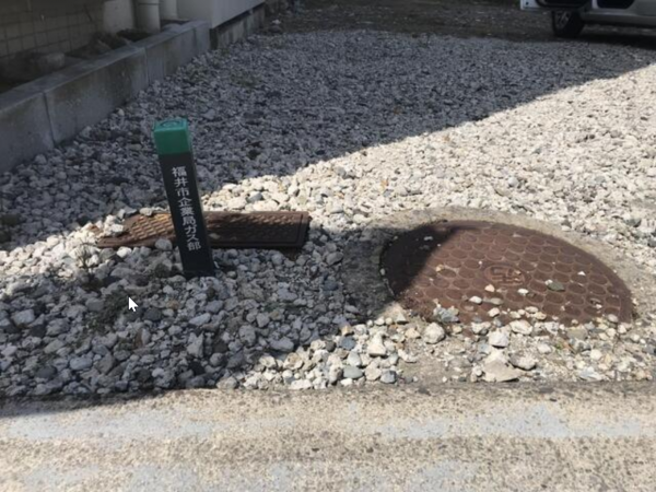 福井市松本、土地の外観画像です
