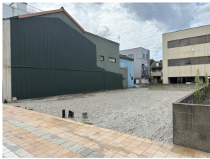 福井市毛矢、土地の外観画像です