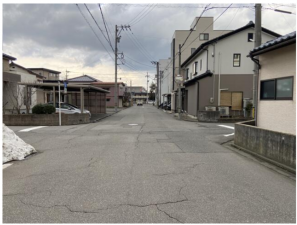 福井市文京、土地の外観画像です