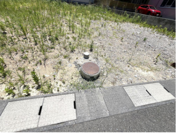 福井市大島町、土地の画像です