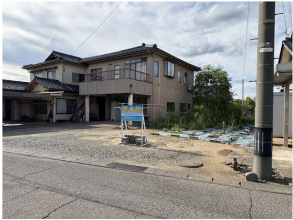 坂井市春江町江留下、土地の外観画像です