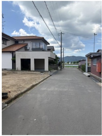 坂井市春江町高江、土地の外観画像です