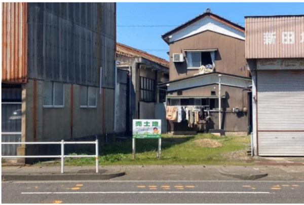 福井市新田塚、土地の外観画像です