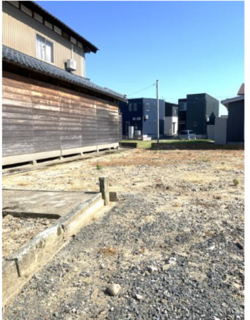 坂井市坂井町下兵庫、土地の画像です