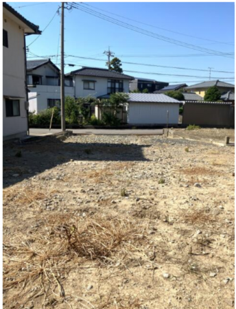 坂井市坂井町下兵庫、土地の画像です