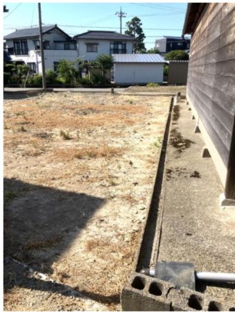 坂井市坂井町下兵庫、土地の画像です