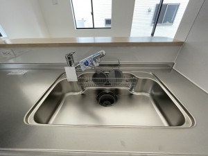 福井市桃園、新築一戸建てのキッチン画像です