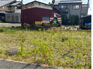 福井市北四ツ居町、土地の画像です