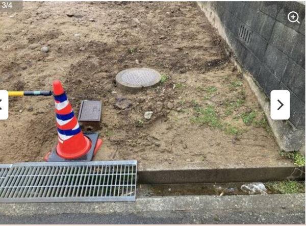 福井市江守の里、土地の画像です