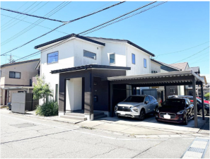 福井市舟橋、中古一戸建ての外観画像です